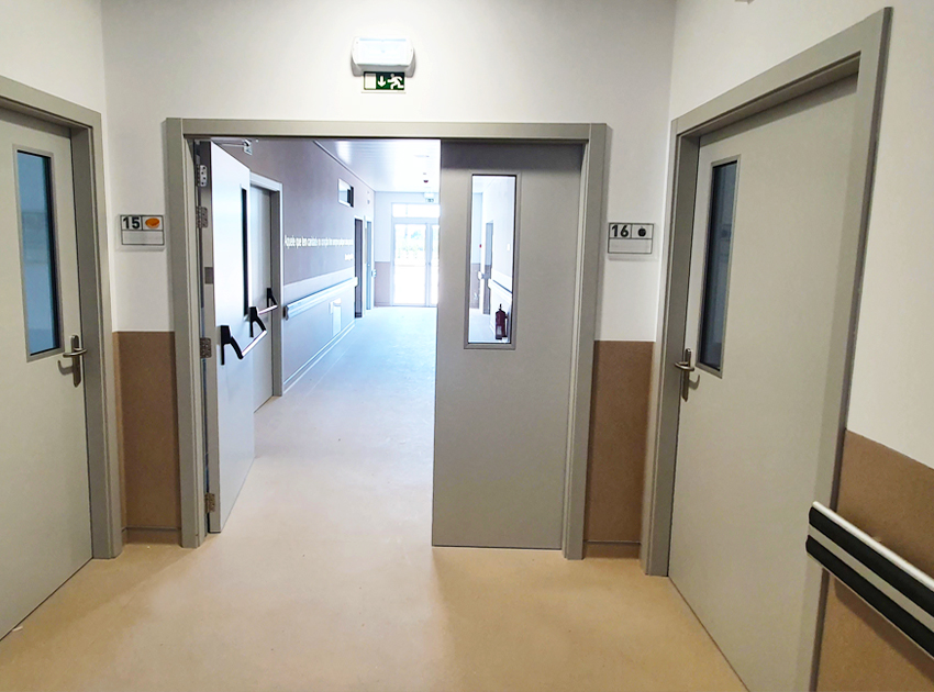 Porta corta-fogo e acústica GS DOORS - 1 folha